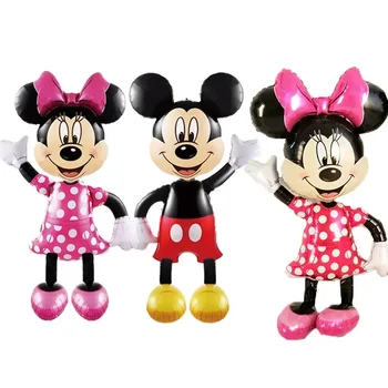 Disney Mickey Mouse Cartoon Mickey Mouse Balloon Giant Children's Anime Foil Balloon Toy Children's Birthday Party Decoration