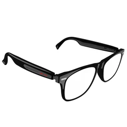 Smart Bluetooth Call & Music Sunglasses with AI Voice Assistant (Plain Glasses)
