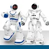 Cross-border New 27cm Intelligent Space Early Education Robot Remote Control Toys Electric Induction Gift Box Robotic Rc Toys 1