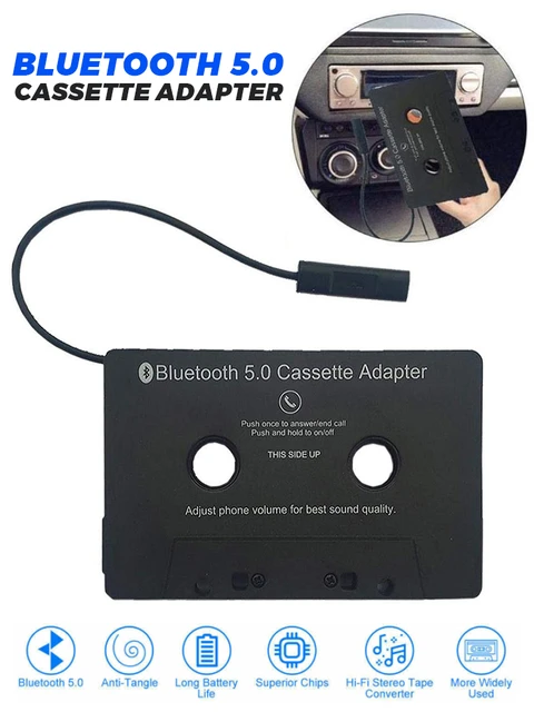 Car MP3 Bluetooth 5.0 Handsfree Phonebook Car Bluetooth Tape Converter Old  Cassette Player