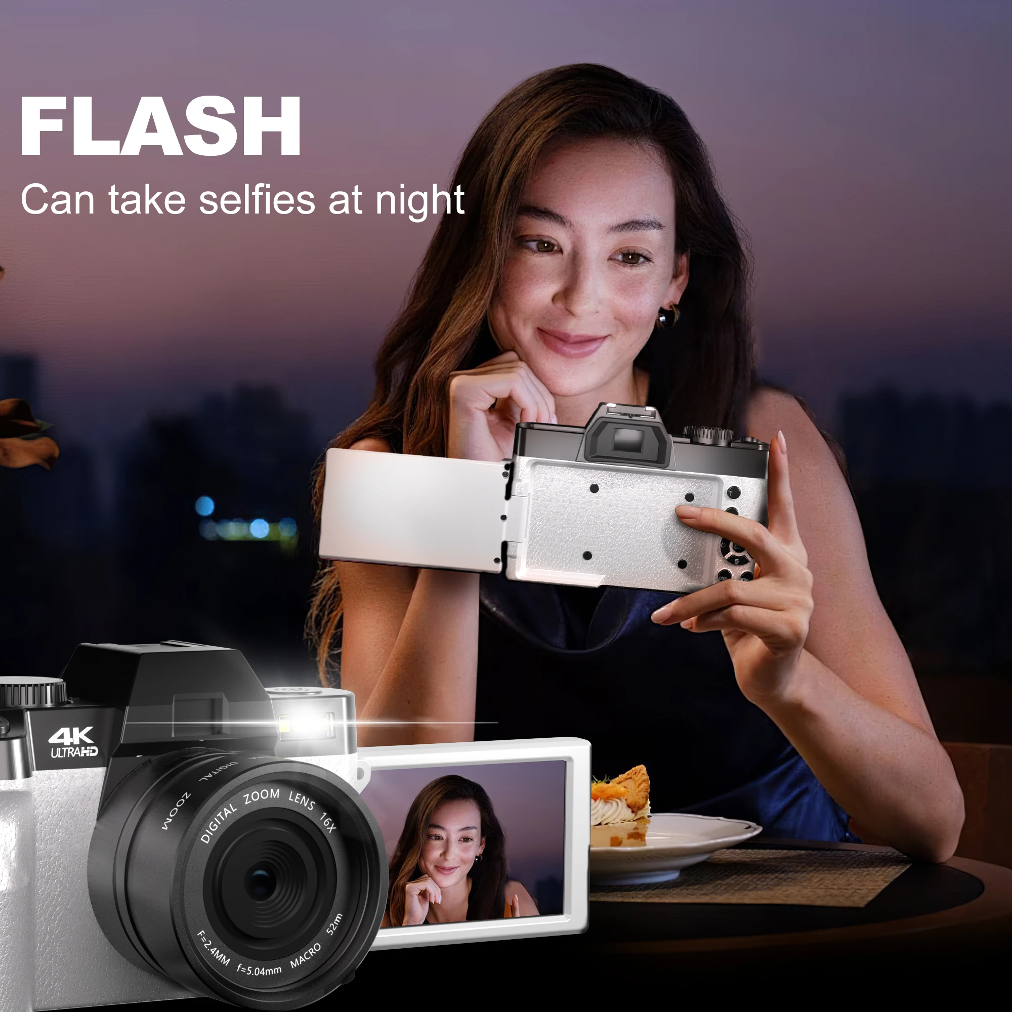 NBD 4K 48MP Compact Vlogging Camera 3