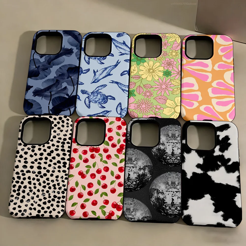 Almond Latte Luxury Double-Layer Phone Case