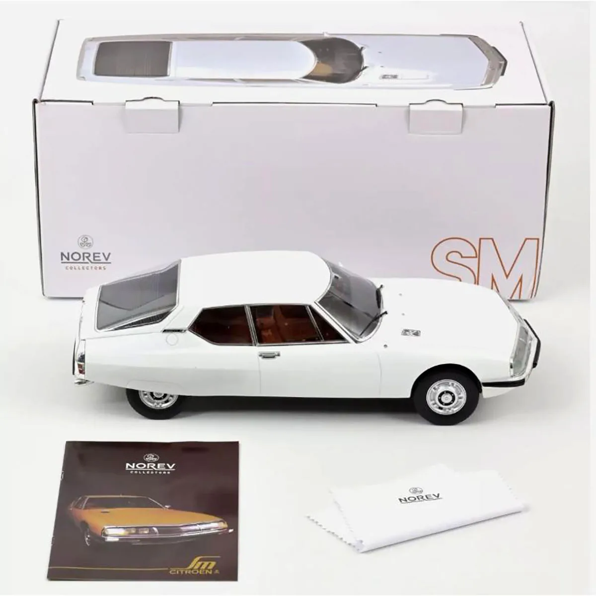 Die-cast Citro SM 1970 Rare White 1:12 Scale Alloy Classic Car Model Souvenir Large Sedan Ornament Collection Hobby Holiday Gift 16 Sc5ee1ea66b054b5fb1807ef7a525ee6cC