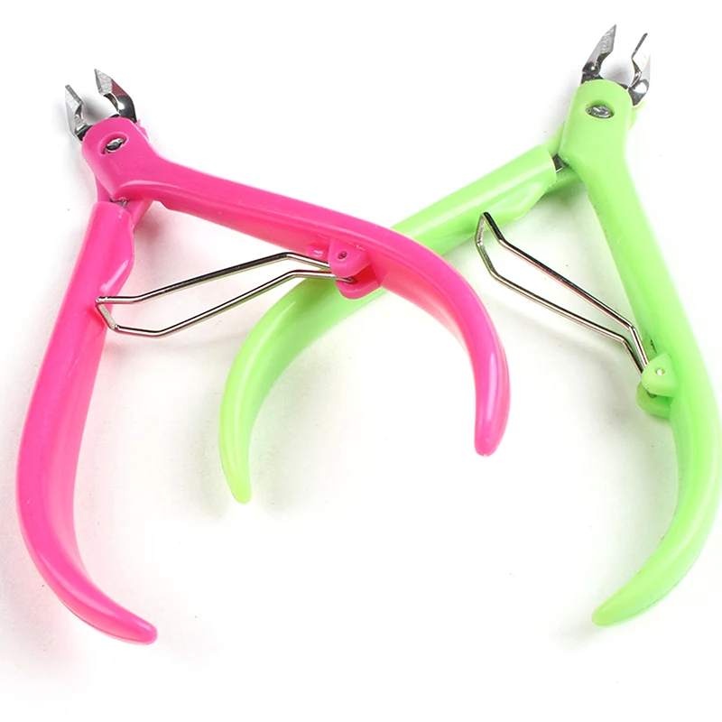 Manicure Pedicure Tools Cuticle Scissors Dead Skin Remover ABS Handle Toenail Ingrown Nail Art Cuticle Nipper Clipper Edge Cutter Manicure Scissor Plier Tool Pedicure Dead Skin Remover