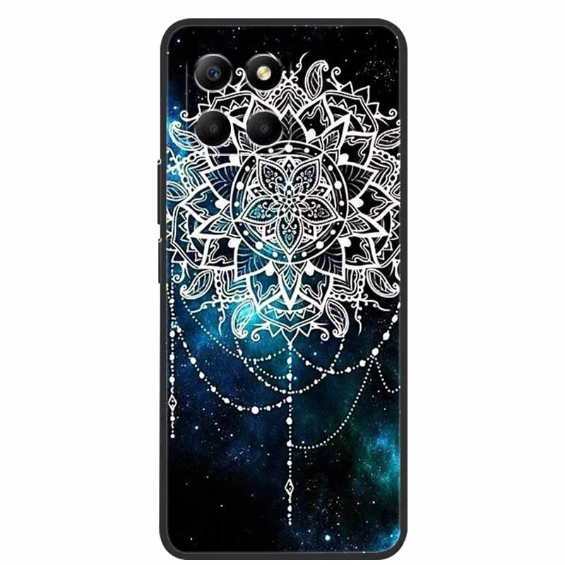 Stylish Black Cat Soft TPU Silicone Back Cover