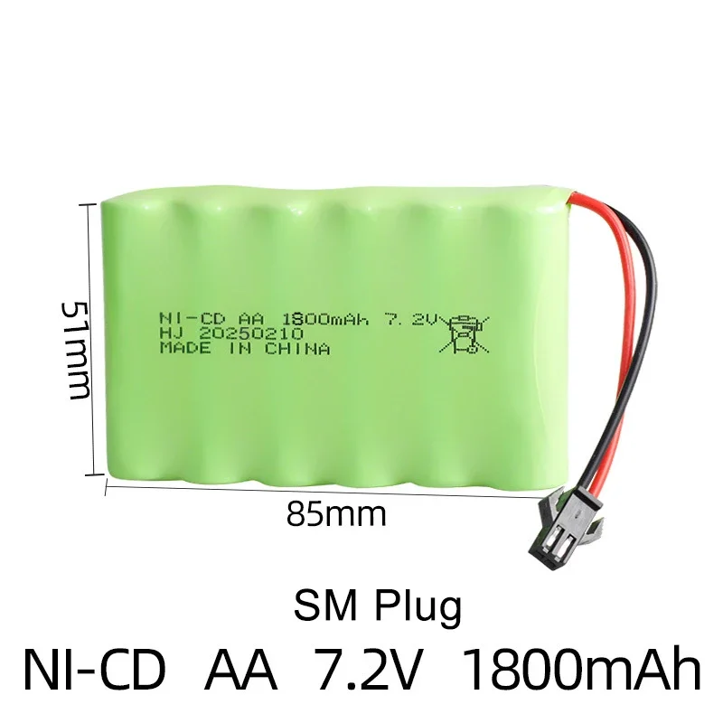 Vue rapprochée des six connecteurs de charge RC universels (Plug 5559, SM, JST, KET, Tamiya, EL) avec leurs broches métalliques.