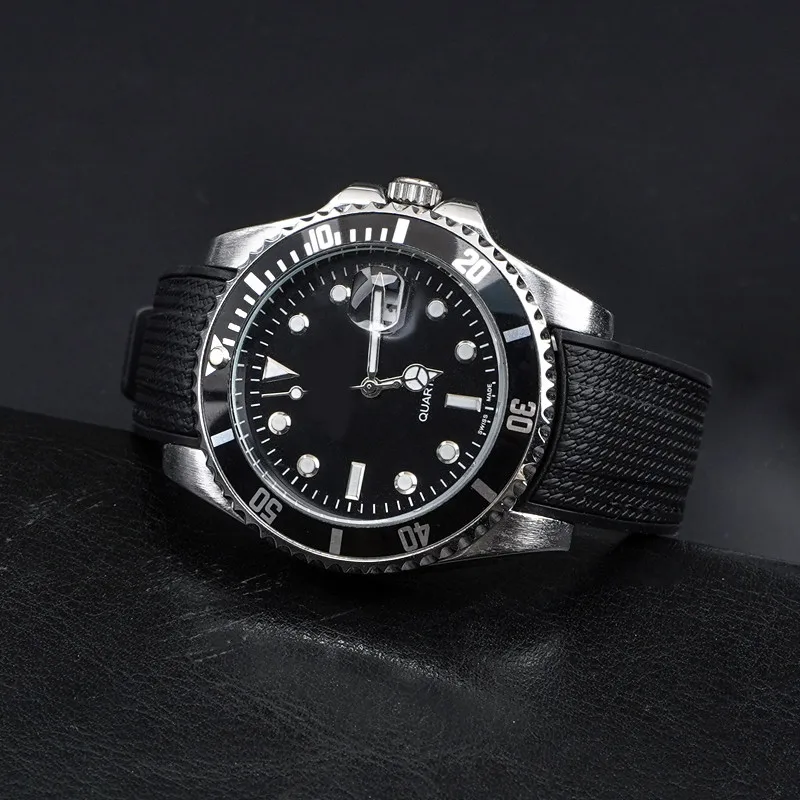 Soft Waterproof Silicone Strap with Stainless Steel Buckle