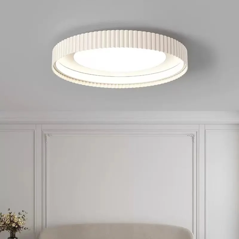 โคมไฟเพดาน LED ทรงกลมทันสมัย สำหรับห้องนอนหลัก ดีไซน์เรียบง่าย สวยงาม เหมาะสำหรับตกแต่งบ้าน ห้องนั่งเล่น ห้องรับประทานอาหาร ระเบียง 1