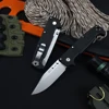 New Cold SR1 Lite Folding Knife 8Cr14MoV Steel Blade EDC Military Ttactical Survival Hunting Utility Pocket Knives for Men Knife 3