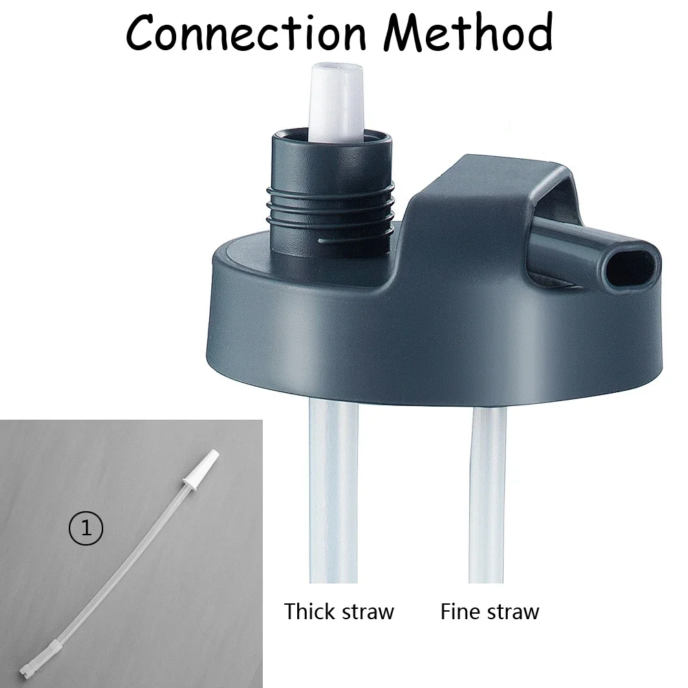 New Sport Drinking Water Bottle with Straw BPA Free 1000 Ml 2000ml Plastic Water Drinking Bottle for 1L 1 liter