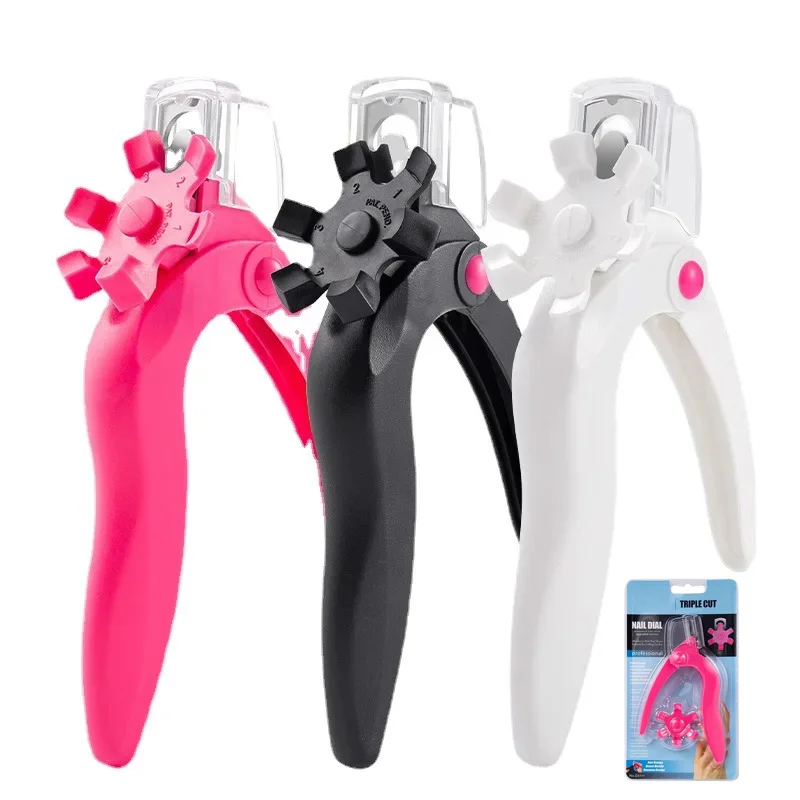 Nail Clipper Acrylic Nail Clipper Adjustable Stainless Steel Cutter Trimmer for Nail Art Beauty Salon Tool Manicure Project