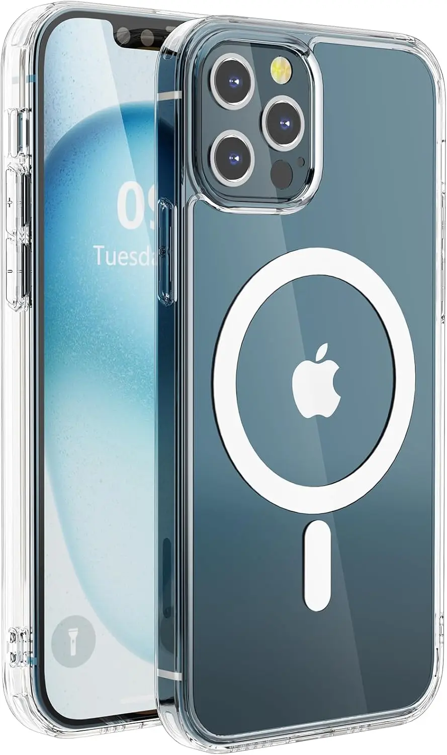 ตัวเลือกสินค้า เคสใส Magsafe ชาร์จไร้สาย iPhone 15/16/17