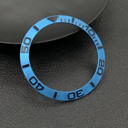 Aluminium Watch Bezel Insert - 38mm Diving Bezel Ring (15 Aluminum Bezel)