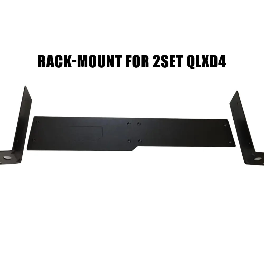 Rack Rack Rack telaio in metallo per sistema microfono wireless ricevitore wireless adatto per QLXD QLXD4 ULXD ULXD4 SLXD