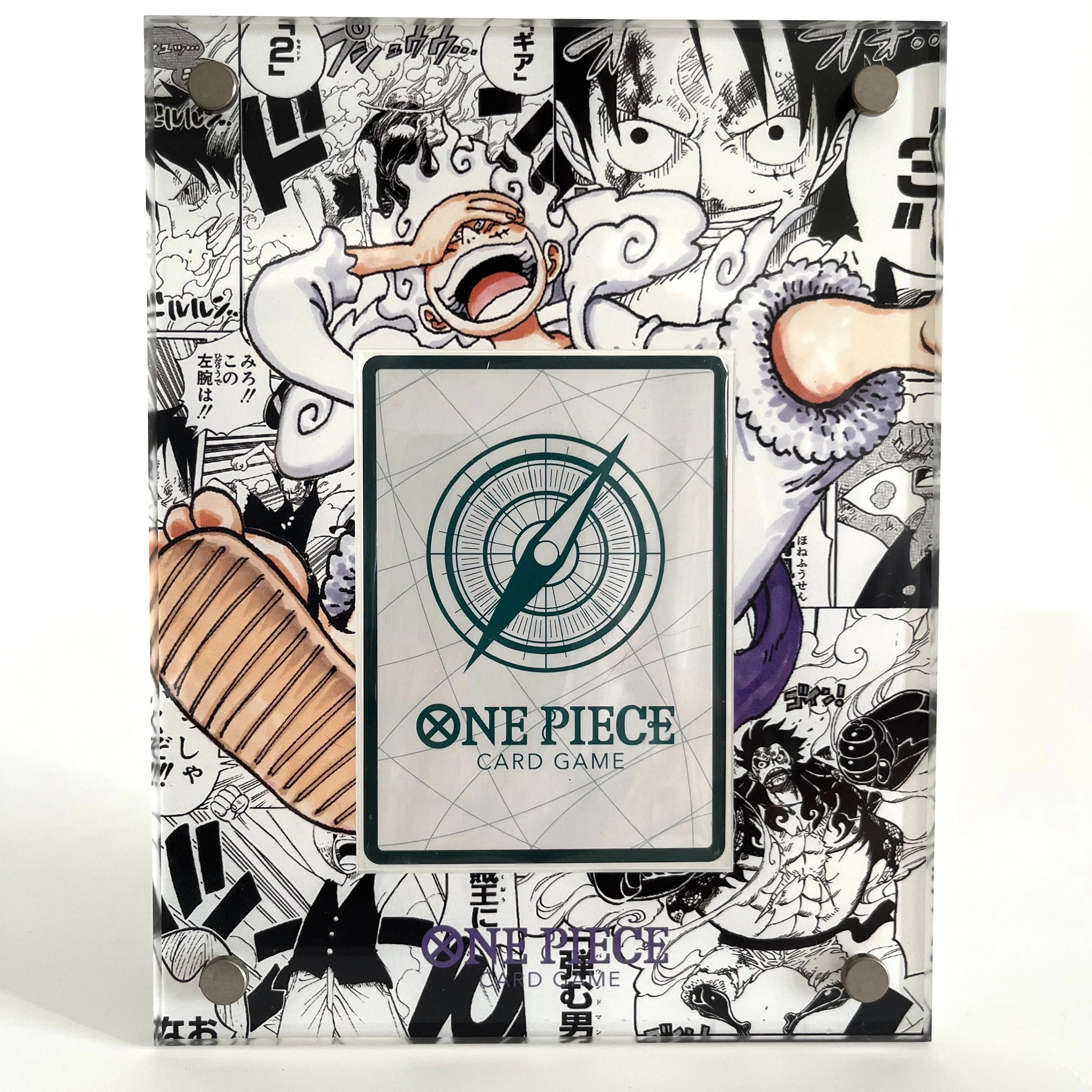 アニメのカードディスプレイフレーム,カードコレクション,アクリル