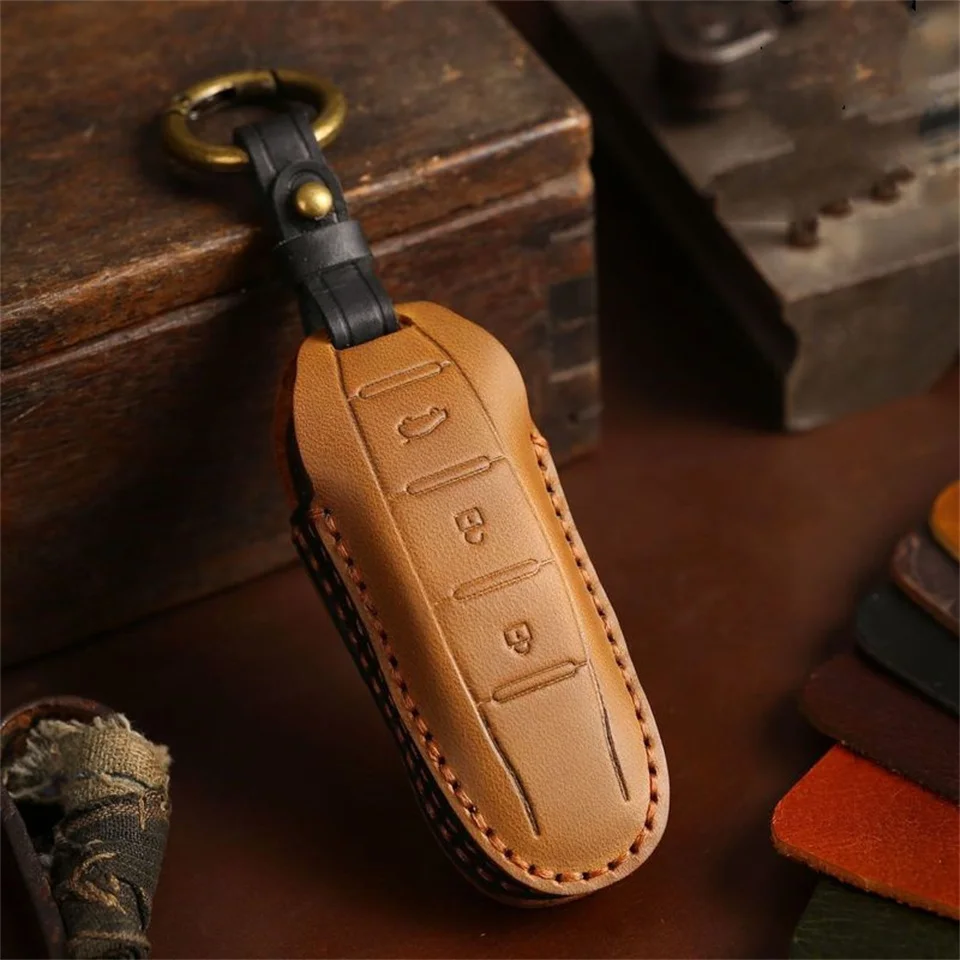 Car Key Case Fob Cover Keychain Accessories for Dongfeng Fengguang DFSK Glory 580 Fengon Ix5 Ix7 Seres Sf5