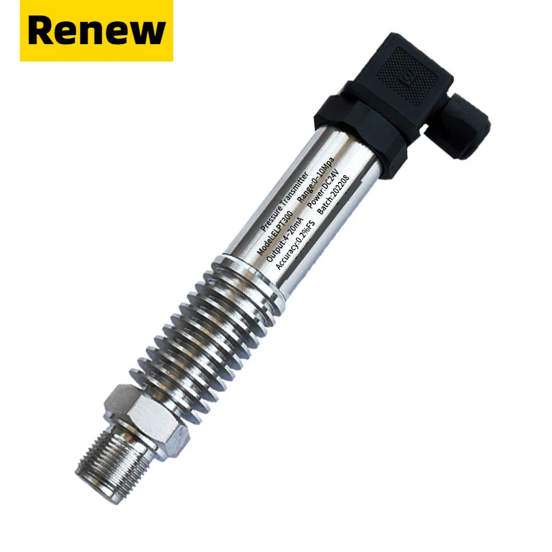High Temperature Melt Pressure Sensor hvac Pressure Transducer Hydraulic 0-10v Oil Fuel Hot Water Steam Transmitter