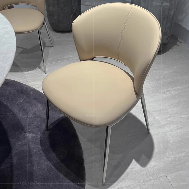 

Comfortable Nordic Dining Chairs Designer Lounge Ergonomic Party Accent Dining Chair Makeup Cadeiras De Jantar Furniture WJ35XP