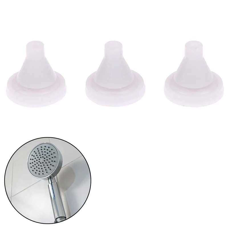 

50pcs Shower Head Silicone Sprinkler Head Spout Top Spray Parts Parts Shower Silicone Water Shower Accessories
