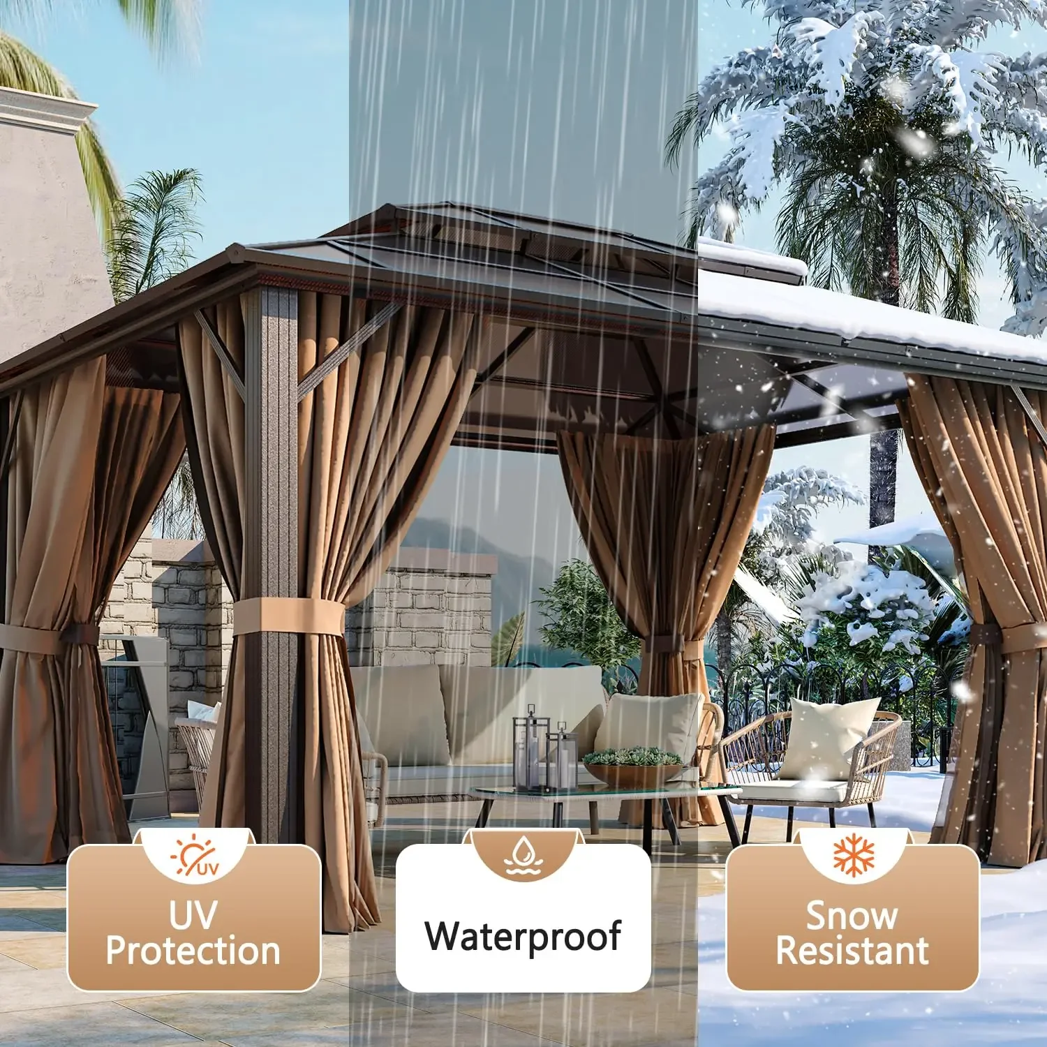 Hardtop Patio Gazebo 3