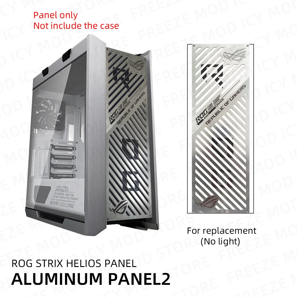 strix helios caso placa substituição iluminação mortalha