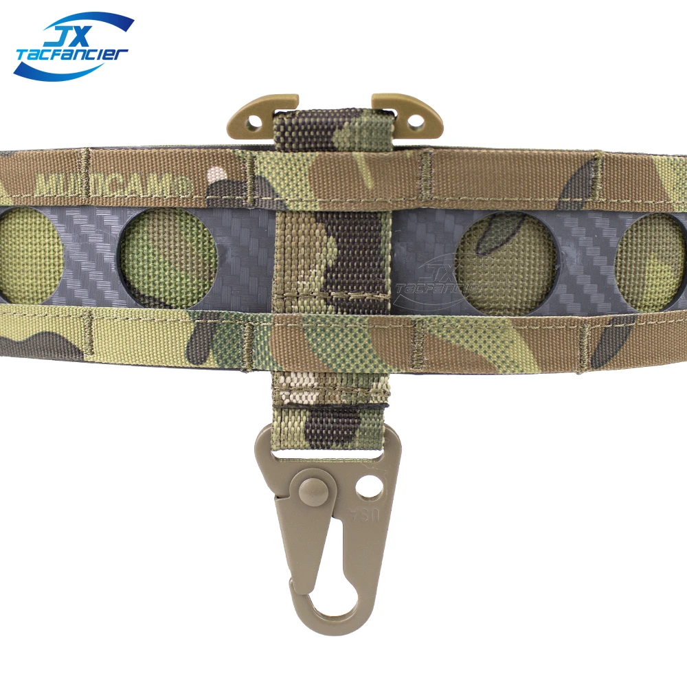 

Tactical Clash Hook Hanging Carabiner ICB Molle Webbing Clip Olecranon Metal Outdoor Cummerbund Belt Hunting Vest Accessories