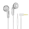 NiceHCK YD30 UV Varnish Surface 3.5mm HIFI Music Wired Earbud 15.4mm Dynamic HD Microphone Earphone for Gaming Meeting Vido EB2S 3