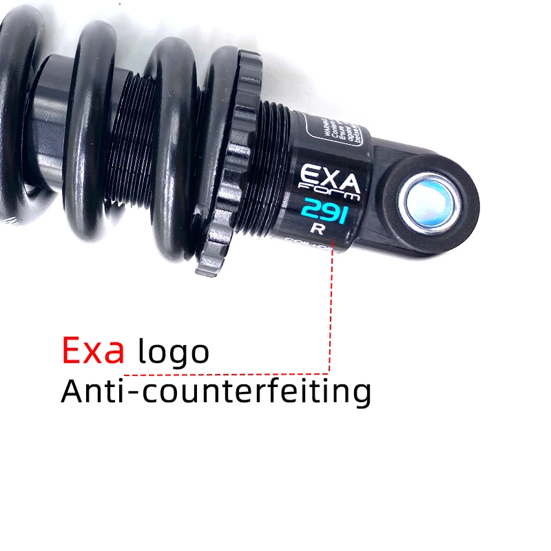 Bike Suspension Shock Absorber KS 291 R 125 150 mm Damper Adjustable Rear Shocks Downhill DH CX MTB Electric Scooter Motocycles