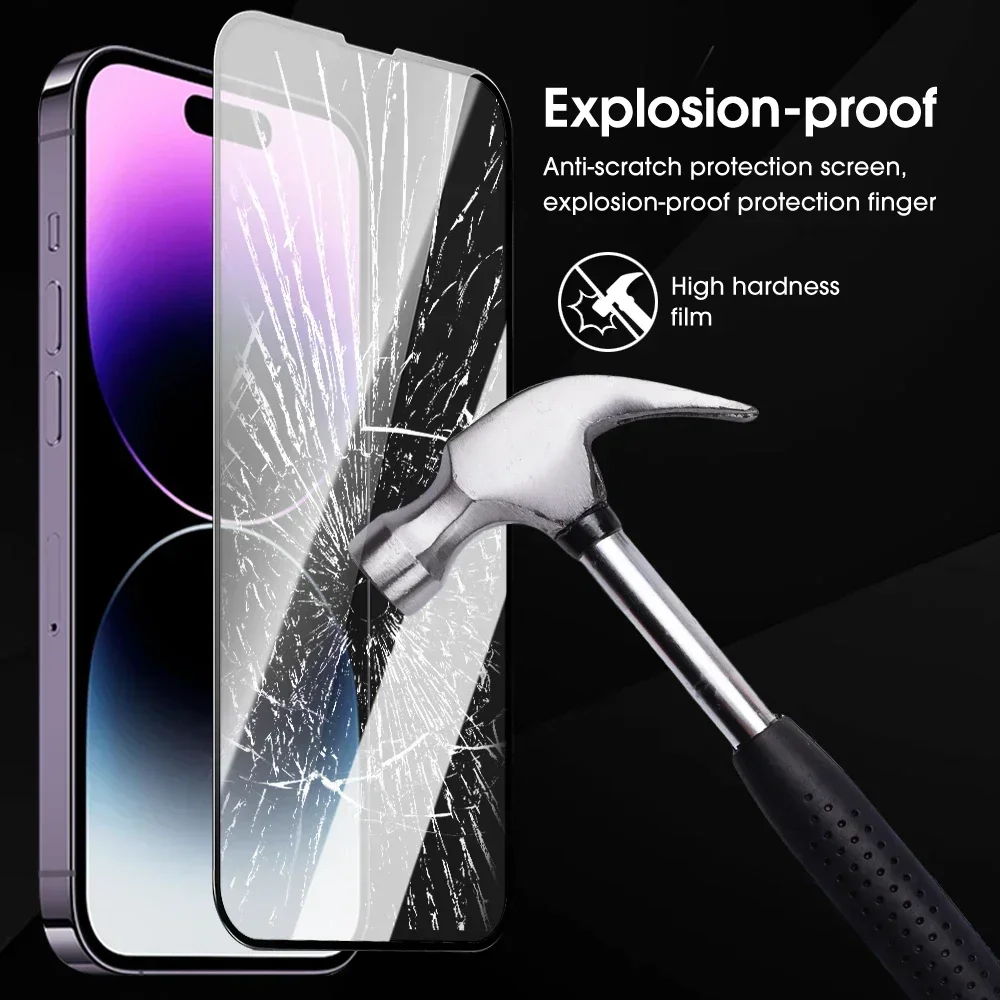 Premium HD Clear Tempered Glass Screen Protector (1-3 Pack)