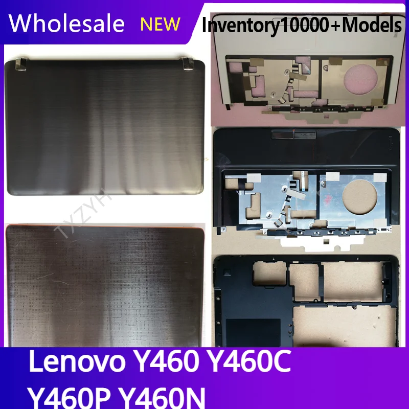 

Новинка, оригинальная задняя крышка для ноутбука Lenovo Y460 Y460C Y460P Y460N, передняя панель, петли, Упор для рук, нижний корпус A B C D