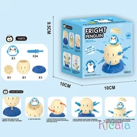 Penguin Novelty Toys for Holiday Party Children's Educational Thinking Training Pirate Barrels Interactive Toys 6