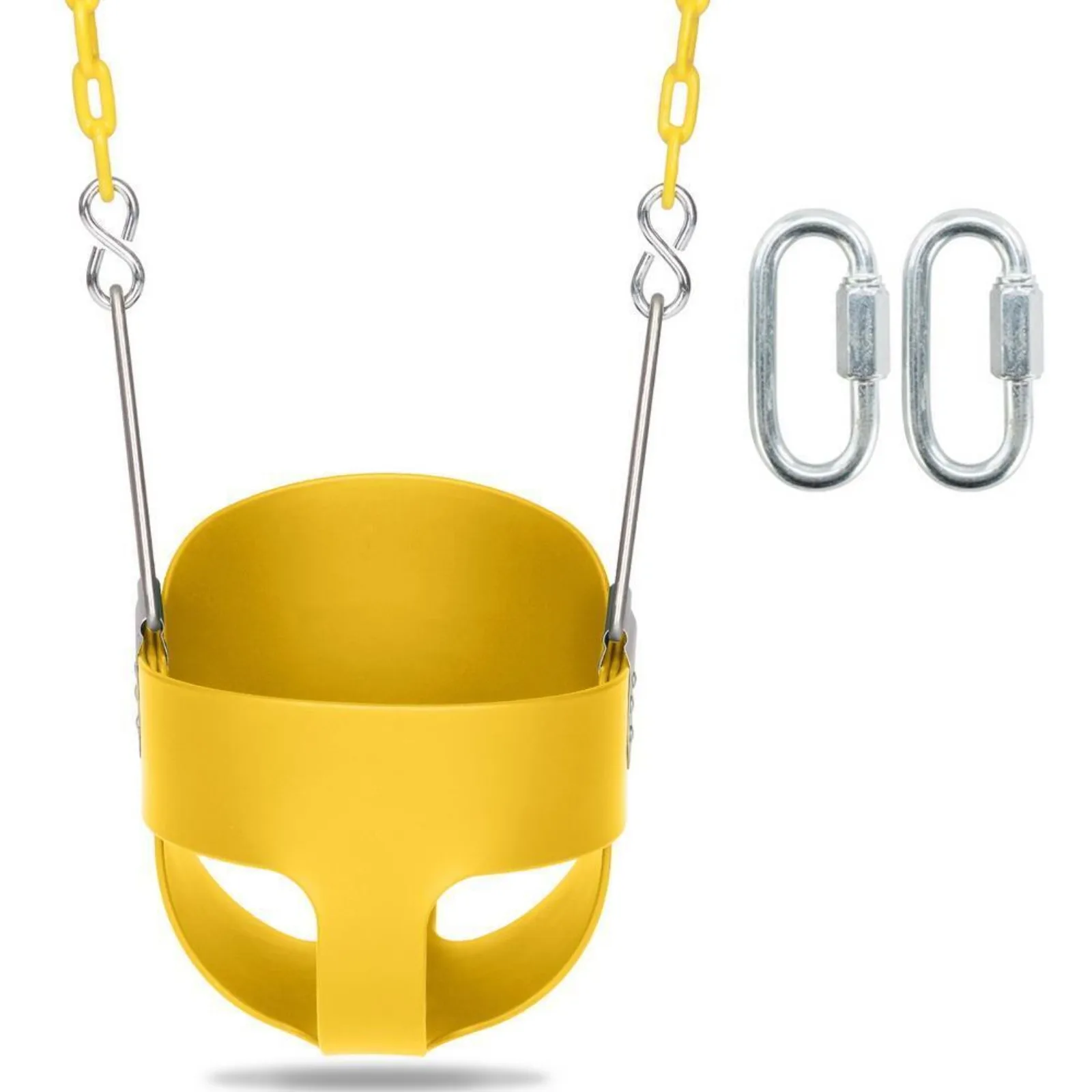 us-heavy-duty-high-back-full-barrel-swing-seat-child-coated-swing-chain-yellow