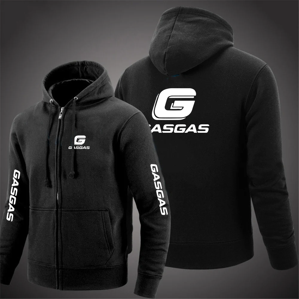 

2023 Men's Motorcycles GasGas New Printed Hoodie Quality Basic Sweatshirts Solid Color Popular Hip Hop Streetwear Pullover Tops