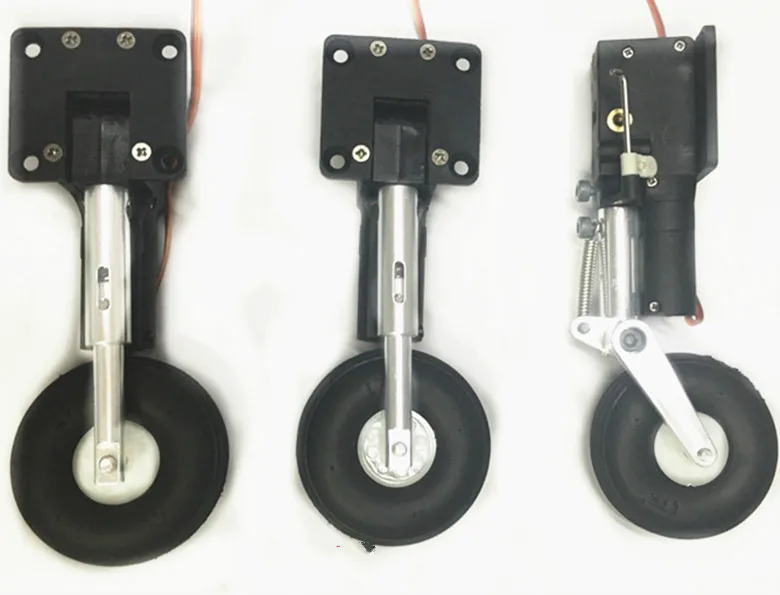 Tren De Aterrizaje Universal Para Avión RC – Metal Y Madera, Ligero Y Fácil De Instalar, Ideal Para Alas Fijas