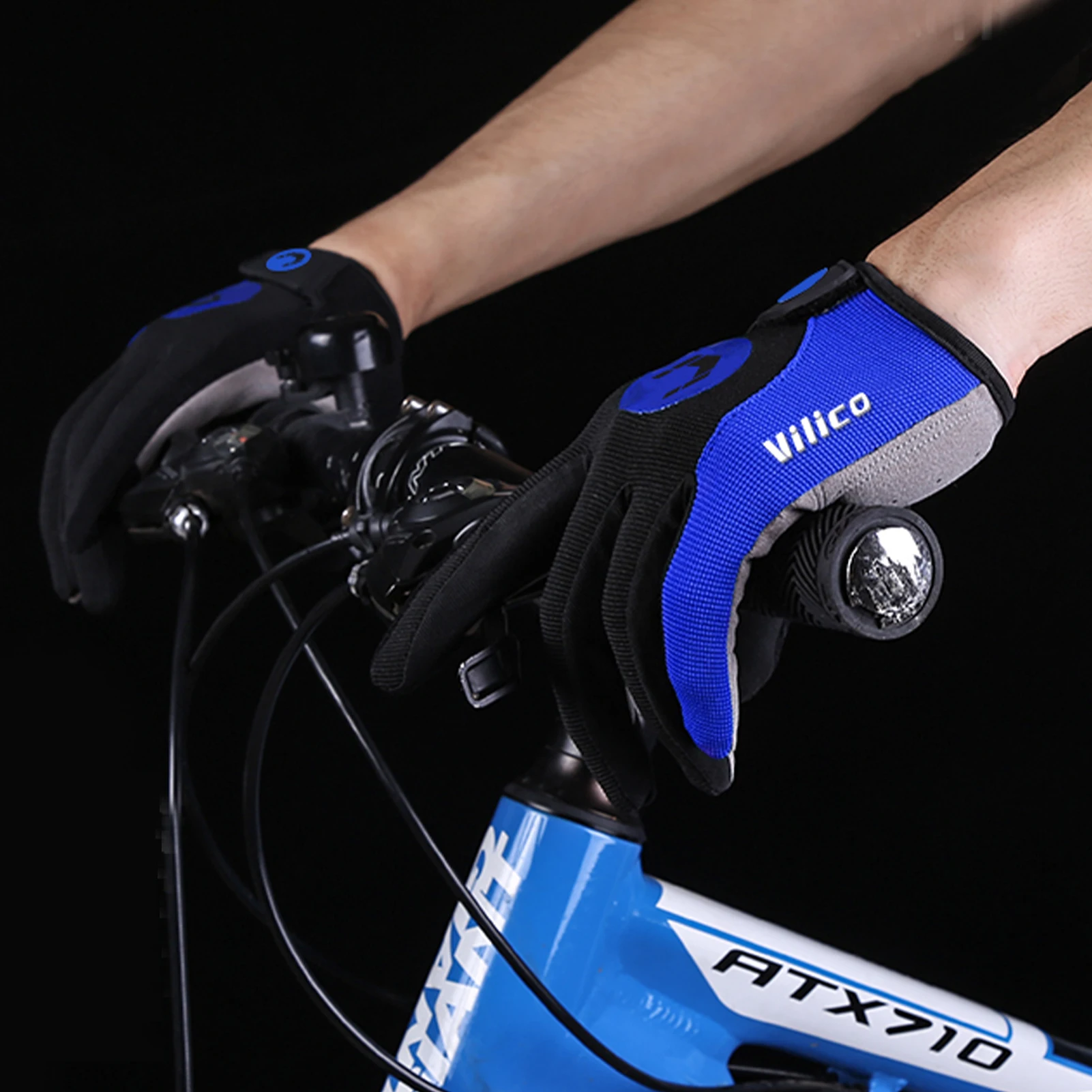 Cycling Gloves Sport Gloves Sports Half Finger Gloves Motorcycle Gloves Cycling Glove Full Finger Bicycle Gloves Anti-skid MTB Bike Gloves Touch Screen Mittens Finger Protector For Cycling Moto