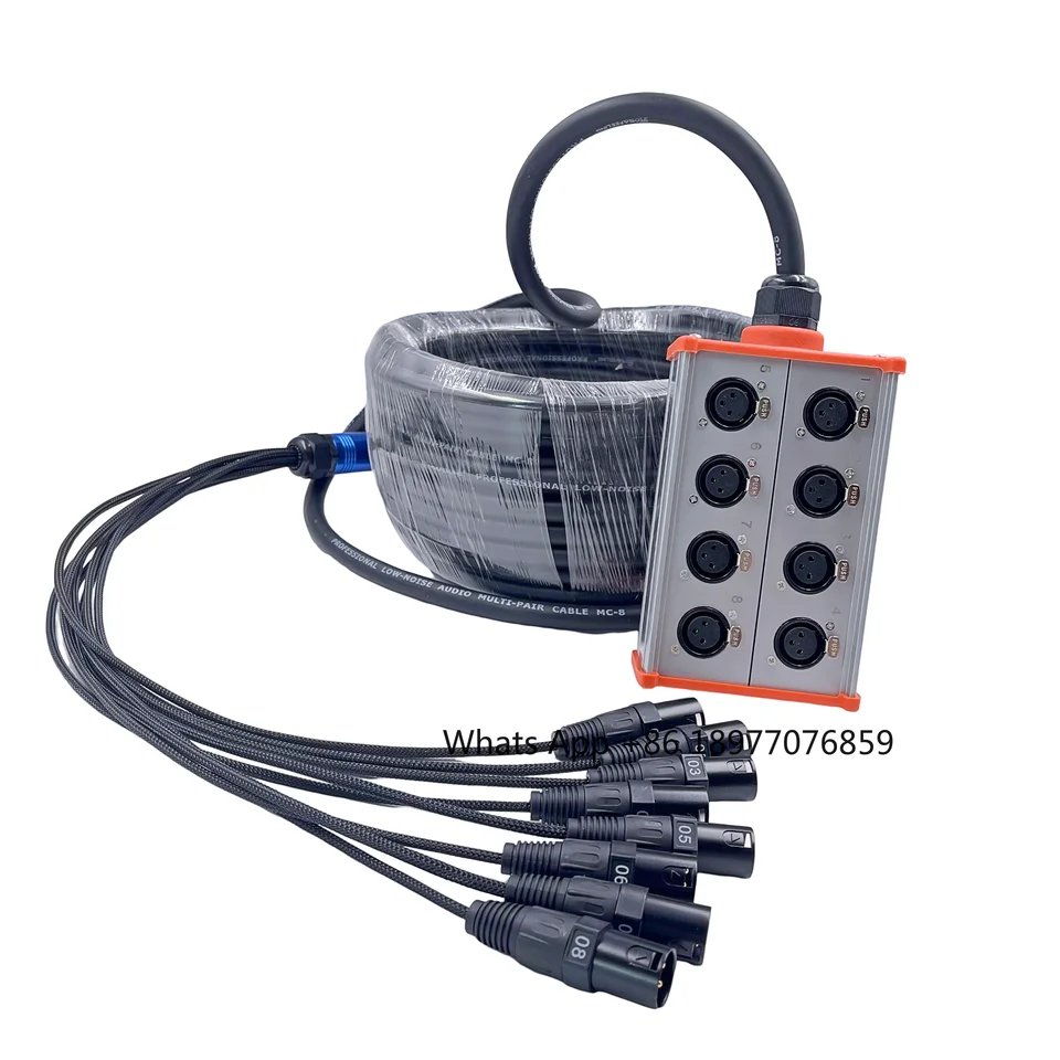 自作 8ch Neutrik XLRステージボックス 1m「タイムセール中」 自作 8ch Neutrik XLRステージボックス 1m「タイムセール中」