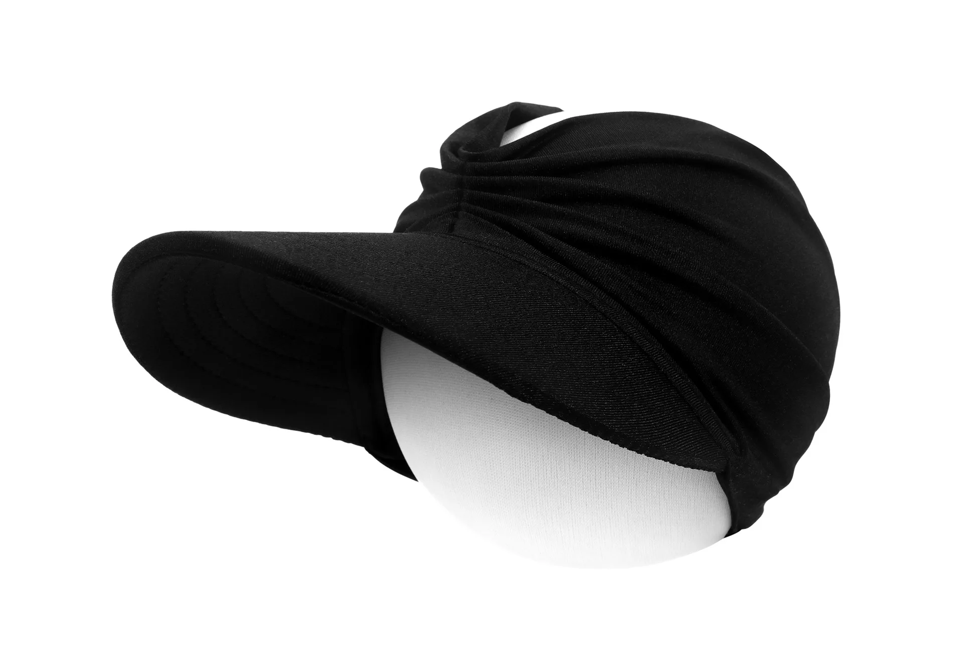 New Kids Girls Summer Sun Hat Ponytail Beach Cap Children's Elastic Hollow Cap Outdoor Sun Visor Hat UV Protection