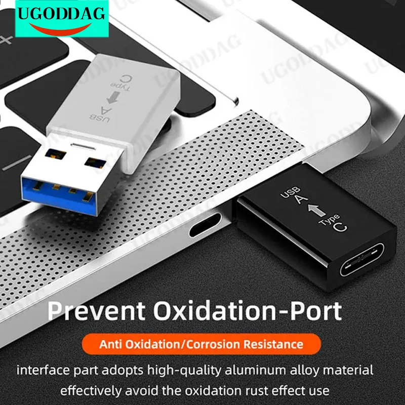 

Переходник с Type-c на USB 3,0, адаптер для зарядки USB C, гнездовой, жесткий диск USB A, Мужской конвертер для Samsung, Xiaomi, Huawei
