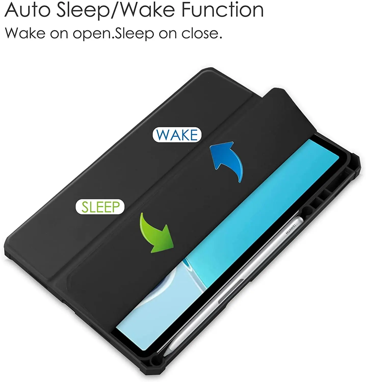 Anel Magnético Destacável para Huawei Matepad Huawei Matepad Pro 11 2023 Huawei Matepad 11 11.5 12.6 2023 10.4 Tampa de Rotação 720 Case de - Imagem 6