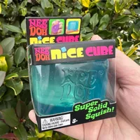 Needoh Nice Cube, jouet sensoriel anti-stress pour l'anxiété et la concentration, cube sensoriel de bureau pour adultes 1
