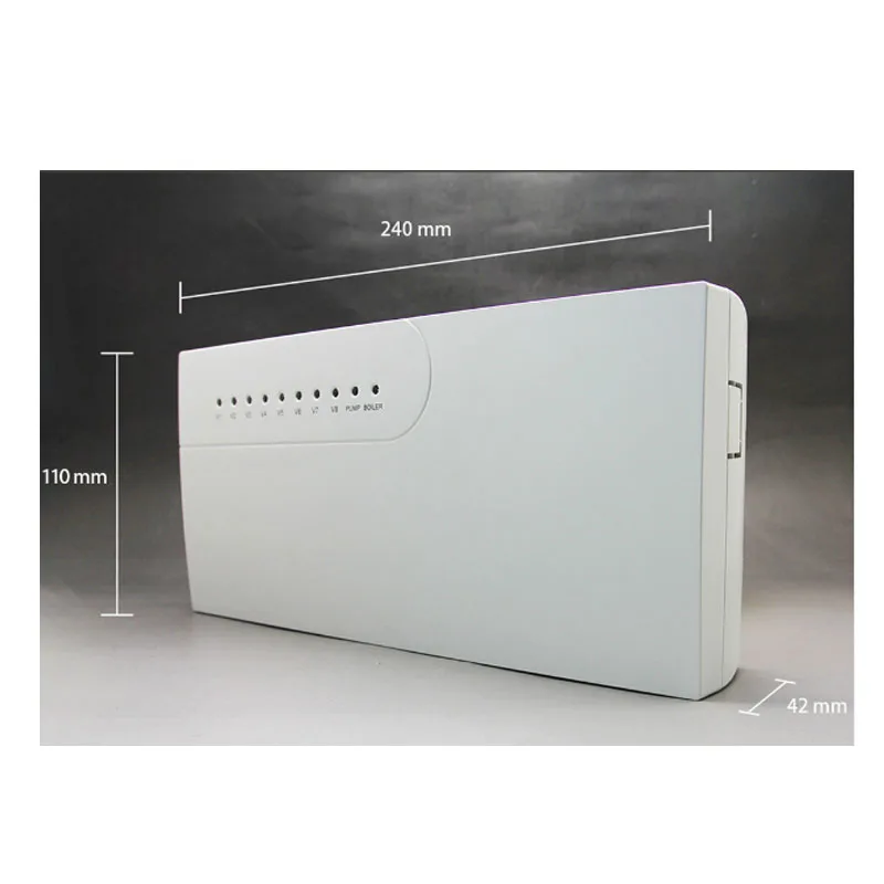 Central Control Box Smart Thermostat Heater Programmable Home Heating  System for Multi Actuators Value Wiring Box Floor Heating - AliExpress