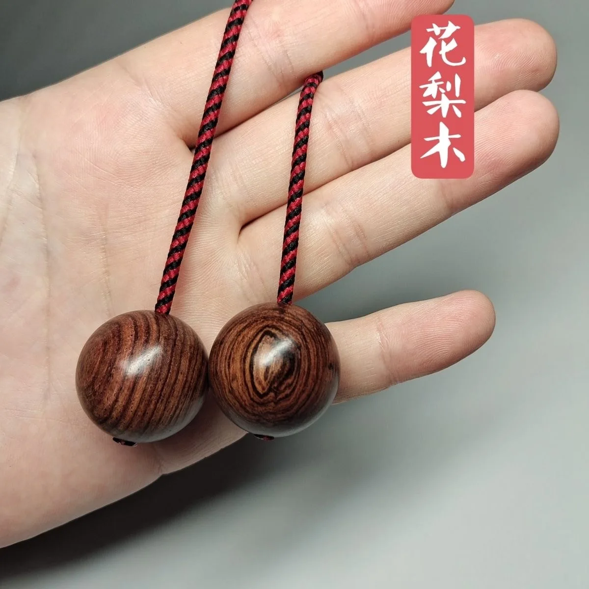 African Sandalwood Begleri Fidget Toy Wooden Worry Beads Finger Skill Finger Skill Paracord Stress Extreme Sport Toy Gift fidget toy sensory fidget toy anti stress toy finger sensory toy