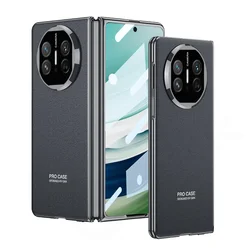 Premium Electroplated Matte Protective Case with Screen Glass for Huawei Mate X5 (1 PC Hard)