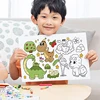 Coloring Paper Roll Graffiti Scroll Paper-cut Drawing Roll DIY Color Filling Paper for Kids Painting Paper 3 Meters 5