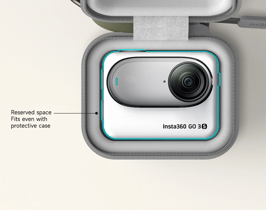 Hagibis Case Hard Shell para Insta360 GO 3 / GO 3S