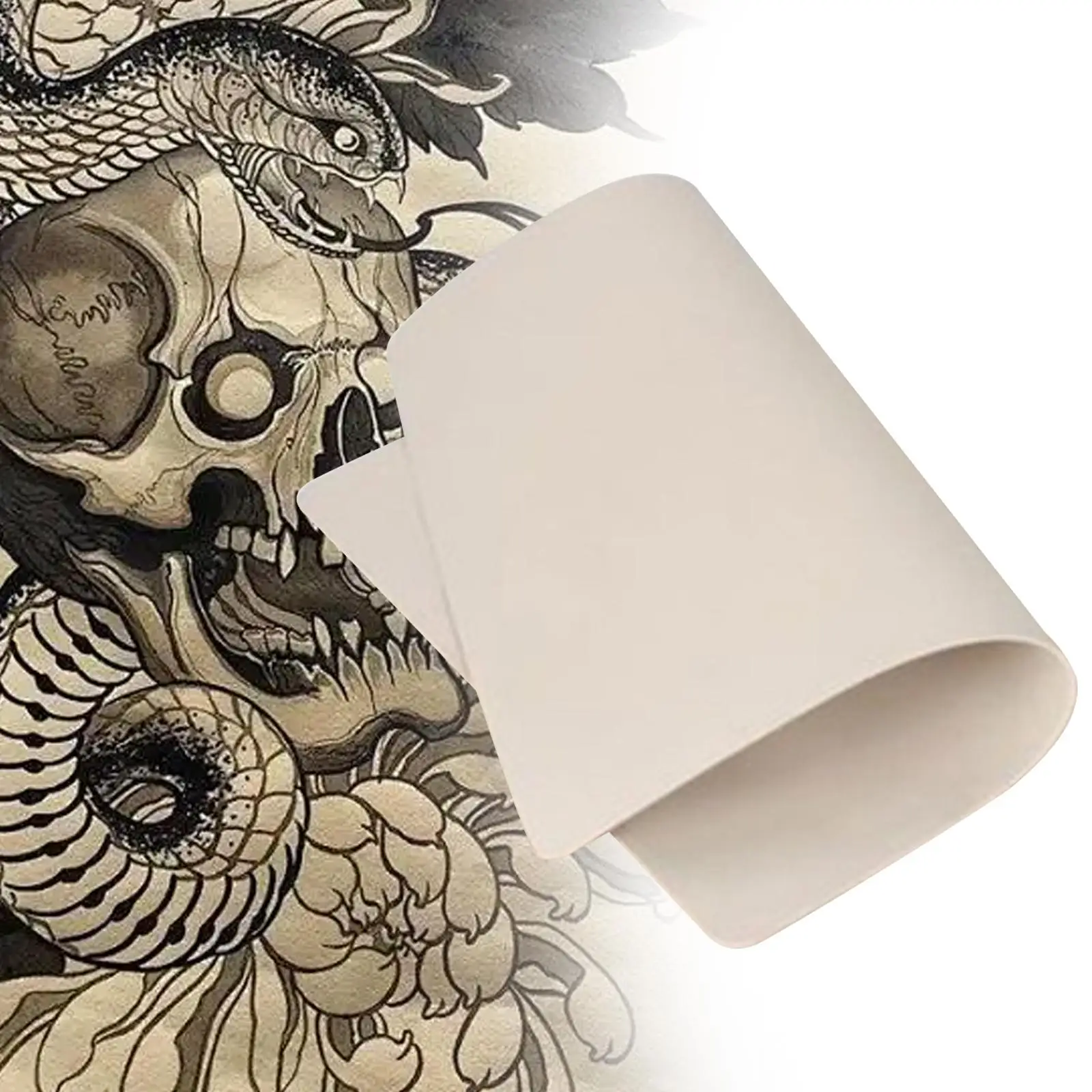 

Силиконовые накладки для практики татуировок, для начинающих, двусторонние, для практики татуировки бровей