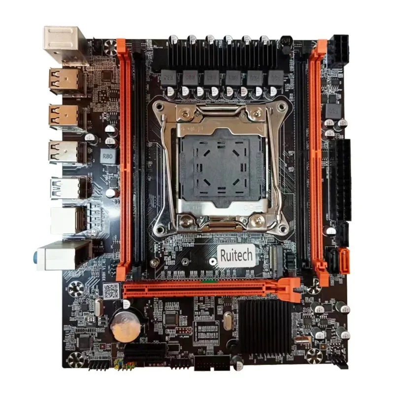 X99h 세트 LGA 2011-3 데스크탑 컴퓨터 메인 보드, 2 8G DDR4 메모리 E5 2640V3 CPU