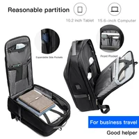 ARCTIC HUNTER  Business High Quality Waterproof Men's Bag Backpack with USB Leather Backpack Custom Luxury Laptop B 2