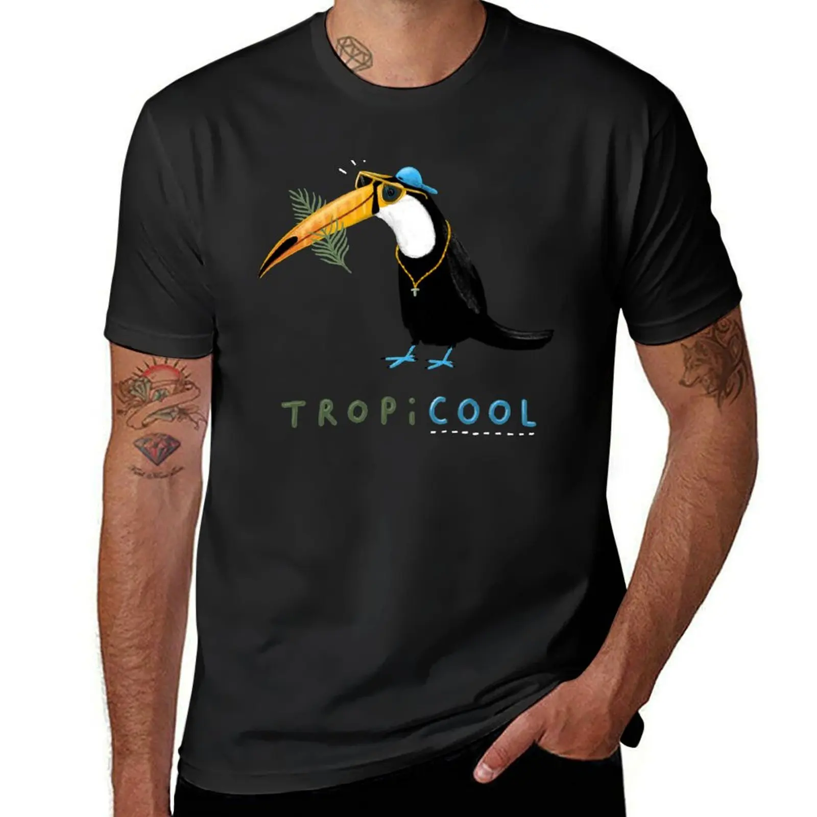Tropicool T-Shirt plain korean fashion customs design your own men clothes