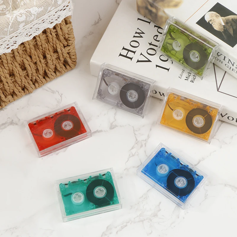 5*3.4CM Standard Cassette Blank Tape Player 60 Minutes Magnetic Audio Tape Recording For Speech Music Recording